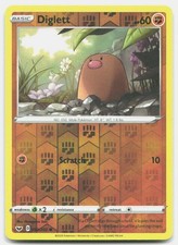 Sword  Shield Diglett 092/202 Near Mint Pokemon Reverse Holo C Tcg Card
