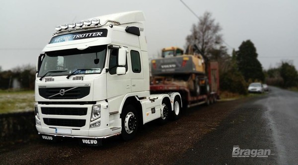 DachträGer +Led+ Jumbo Flecken + Klar Licht FüR Volvo Fm 2 & 3 Globetrotter Std-image