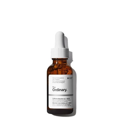 The Ordinary Caffeine Solution 5% + EGCG, Depuffing Eye Serum - 30ml