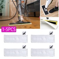1-5x Terry Cloth Floor Cleaning Pad For KARCHER Steam Cleaner Mop SC3 SC4 SC5