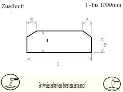 Knotenblech Stege Aussteifung Plasma Zuschnitt Nr. 7 HEA - S235 für HEA Träger