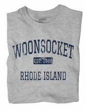 Woonsocket Rhode Island RI T-Shirt EST