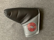 MINT Odyssey TRI-HOT Black/Gray/Red Blade Putter Golf Headcover (CA)