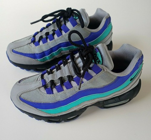 Nike Air Max 95 og Aqua Negro Azul AT2865-001 Grape Para Hombre Niño Talla  4 EUR 36 | eBay