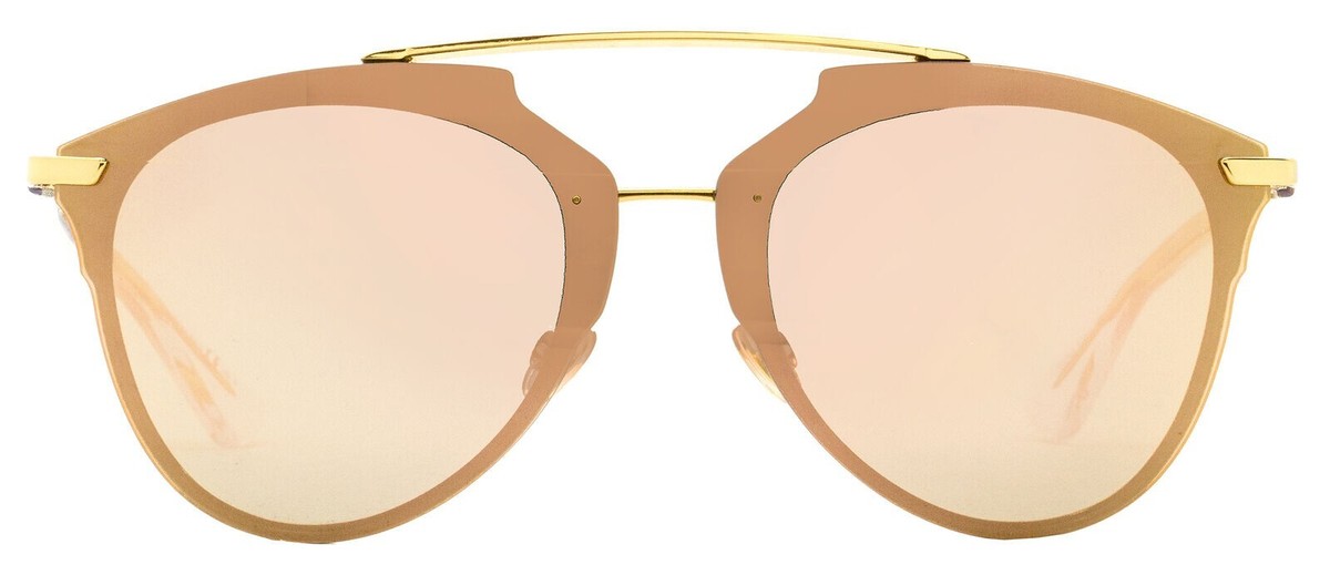 DEFECTIVE Christian Dior Reflected P S5ZRG Gold Crystal Frame