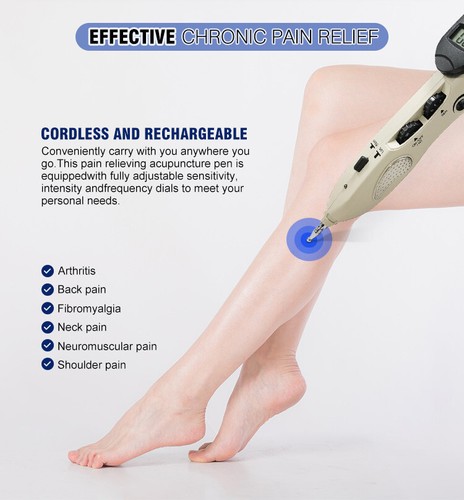 Acupuncture Pen Electro Electronic Acu Points Detection Pain Relief Therapy US - Picture 6 of 17