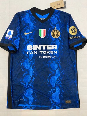 Nike DRI-FIT ADV Inter Milan 2021 2022 Home Joaquin Correa