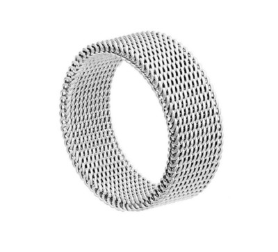 Titan Titanium Ring Ketten Titaniumring Fingerring Silber Bandring breiter 52-66