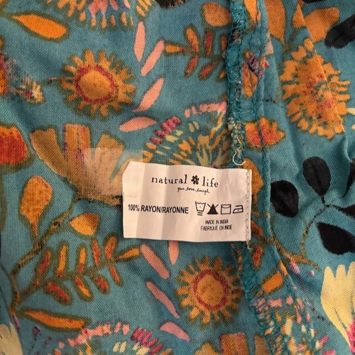 Natural Life Womens Midi Maxi Skirt Size M Floral Hippie Festival Fairy Bohemian - Picture 11 of 11