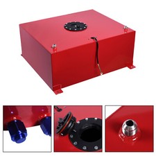 20 Gallon Universal Aluminum Racingdrift Fuel Cell Tank Level Sender Red