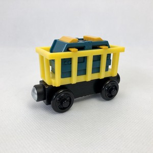 wooden circus train