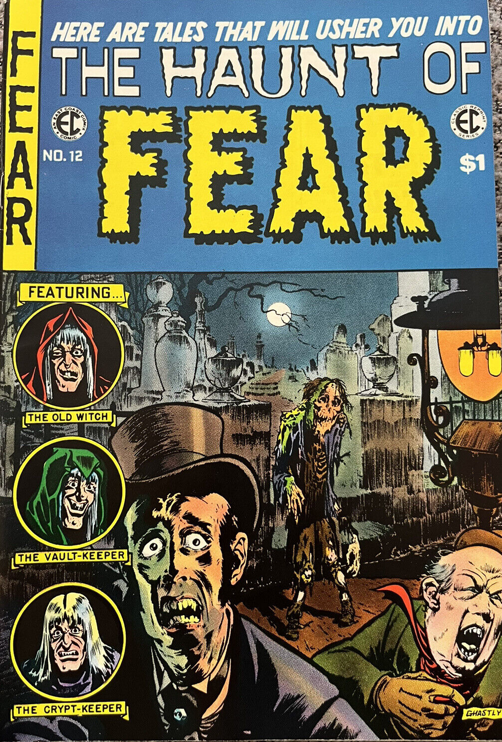 EC Classic Reprint #4 (1973):  The Haunt of Fear #12! Graham Ingels, VF