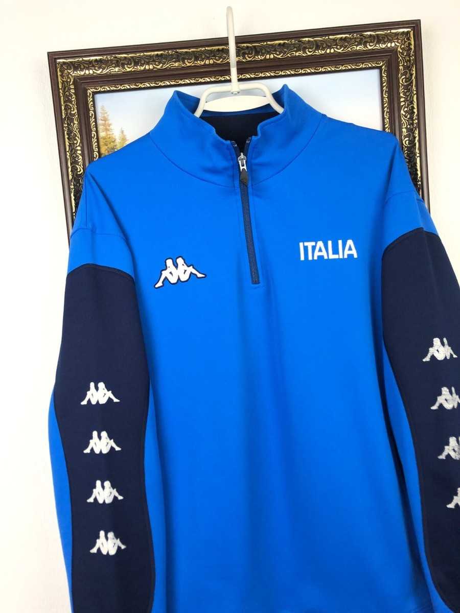 Vintage Kappa Italy Football Jacket Sweatshirt Soccer Track