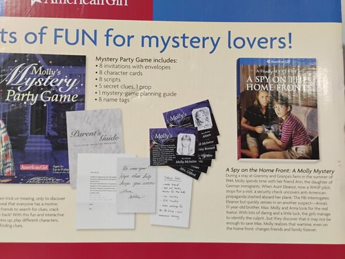 Vintage 2006 NIB American Girl Molly's Mystery Game & Book Set - Picture 7 of 12