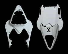 For YAMAHA YZF R6 2008-2016 Unpainted Upper Lower Rear Tail Section Fairing Cowl