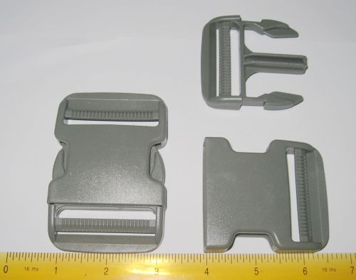 High Quality 2" Fastex Side Release Buckle Coyote Brown/ACU (5 Sets)--Airsoft - Photo 2/3