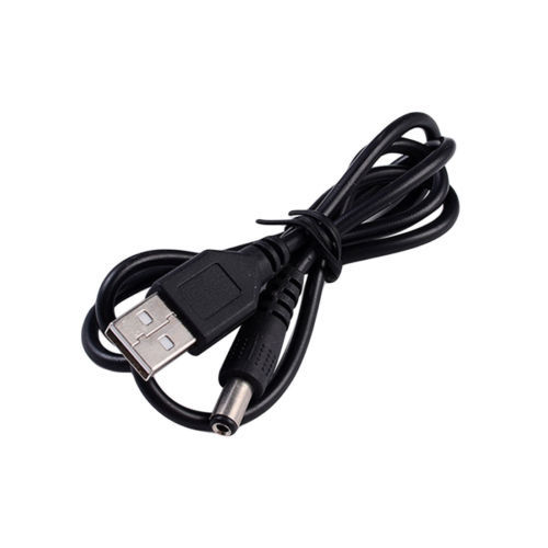 USB to DC 5.5mm 5V 1 A Connector PC Laptop Charging Power Cable Adapter