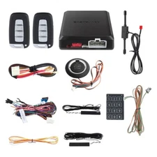 PKE Remote Start PKE Keyless Entry Car System Push Button Start Security Alarm
