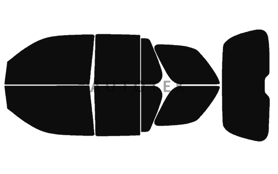 PreCut All Sides + Rear Window Film Any Tint Shade For Buick Rainier 2004-2007 - Image 3 of 4