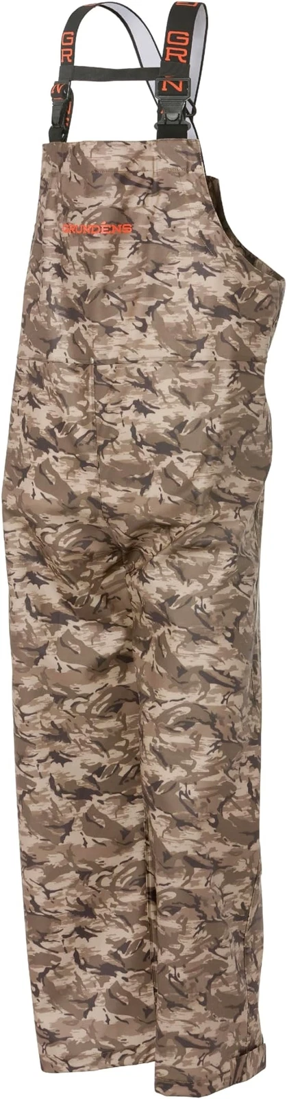 Grundens Men’s Neptune Commercial Fishing Bib Pants Refraction Camo 10075-204