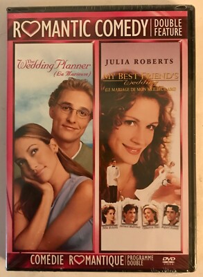 The Wedding Planner + My Best Friends Wedding Romantic Comedy Double Feature DVD