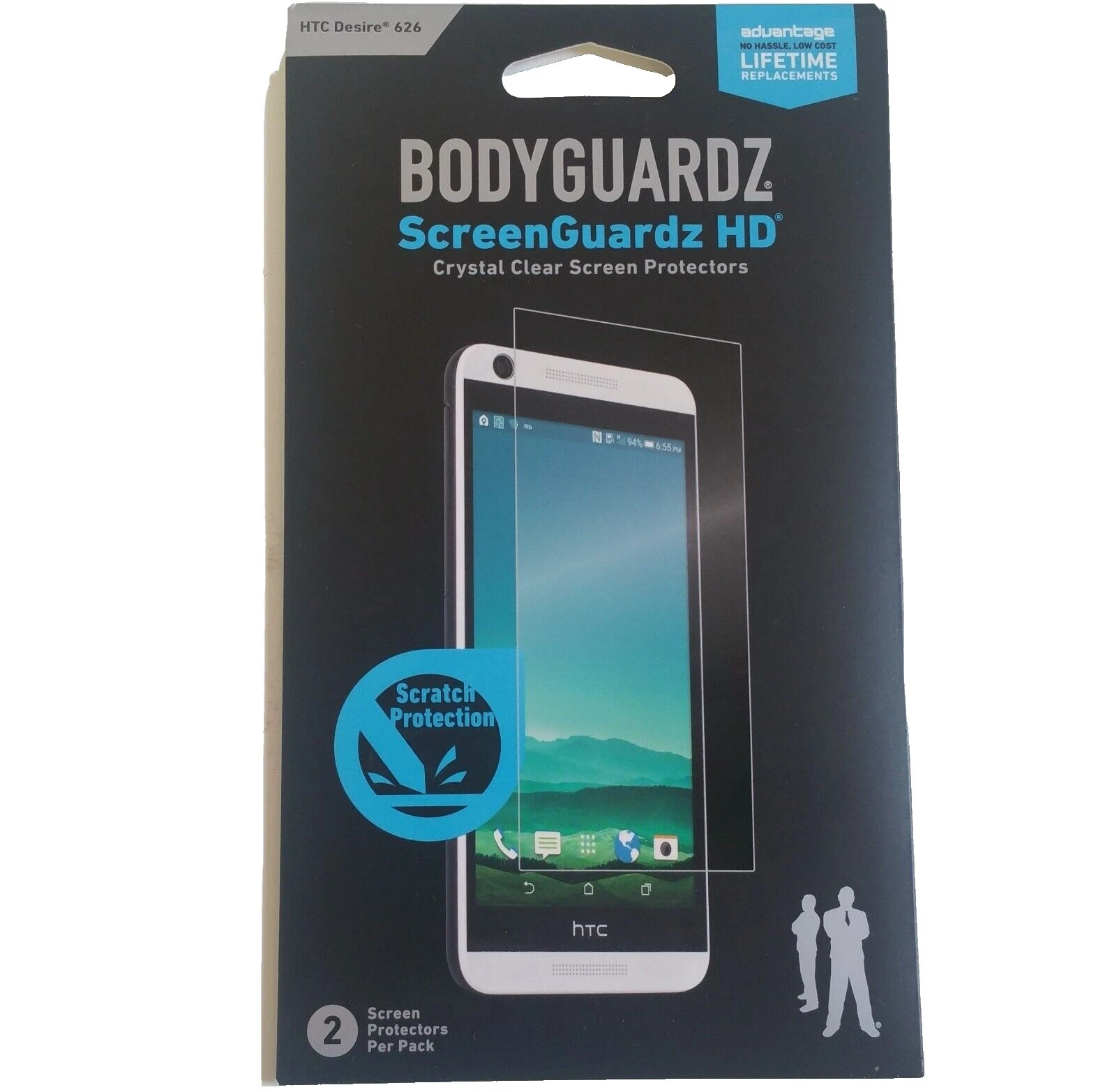 Protectores de pantalla para HTC BodyGuardz