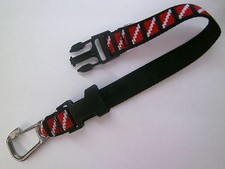 Fin Keeper Holder Strap Scuba Diving Stainless Steel Snap Flag LR0201