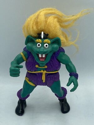 Vintage Tyco 1992 Troll Warrior Figur FINN DER FRÖHLICHE Style MOTU lose