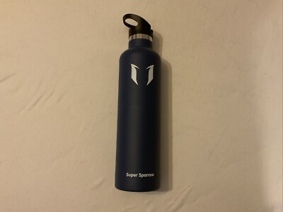 super sparrow trinkflasche 1 Liter Blau