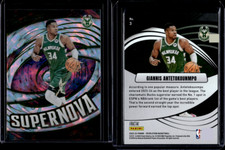 2023-24 Panini Revolution Supernova Fractal #3 Giannis Antetokounmpo