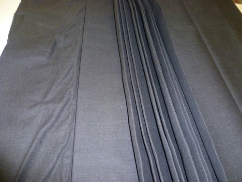TELA NERA NERO COTONE INTRAFODERA PER SARTA SARTO H 140 cm x 1 METRO NO ADESIVO - Foto 3 di 4