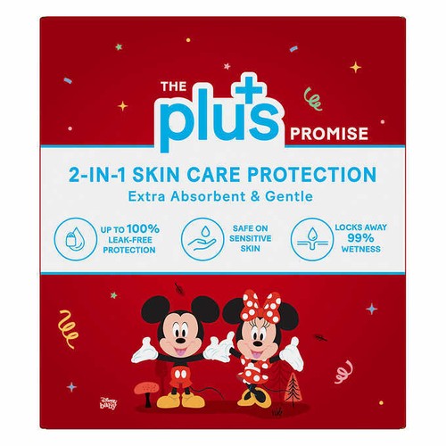 Huggies Plus Diapers Sizes 4-Diaper Size: 4 (22-37 lb/10-17 kg) ----174 COUNT - Picture 2 of 4