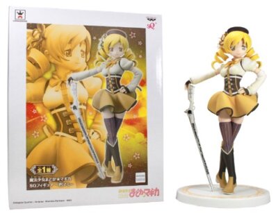 Puella Magi Madoka Magica Mami Tomoe PVC SQ Figur Banpresto Japan N2