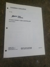 1981 Heathkit Z-89-37 Double Density Disk Controller Installation Instructions
