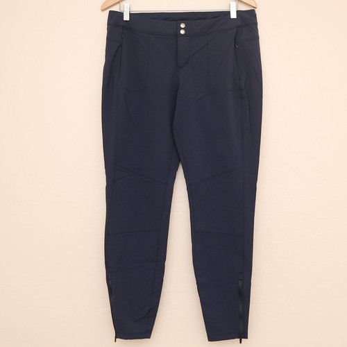 KÜHL Transcendr Skinny Pants Indigo Women's 14 Nylon Stretch Outdoor Travel Zip - Picture 3 of 15