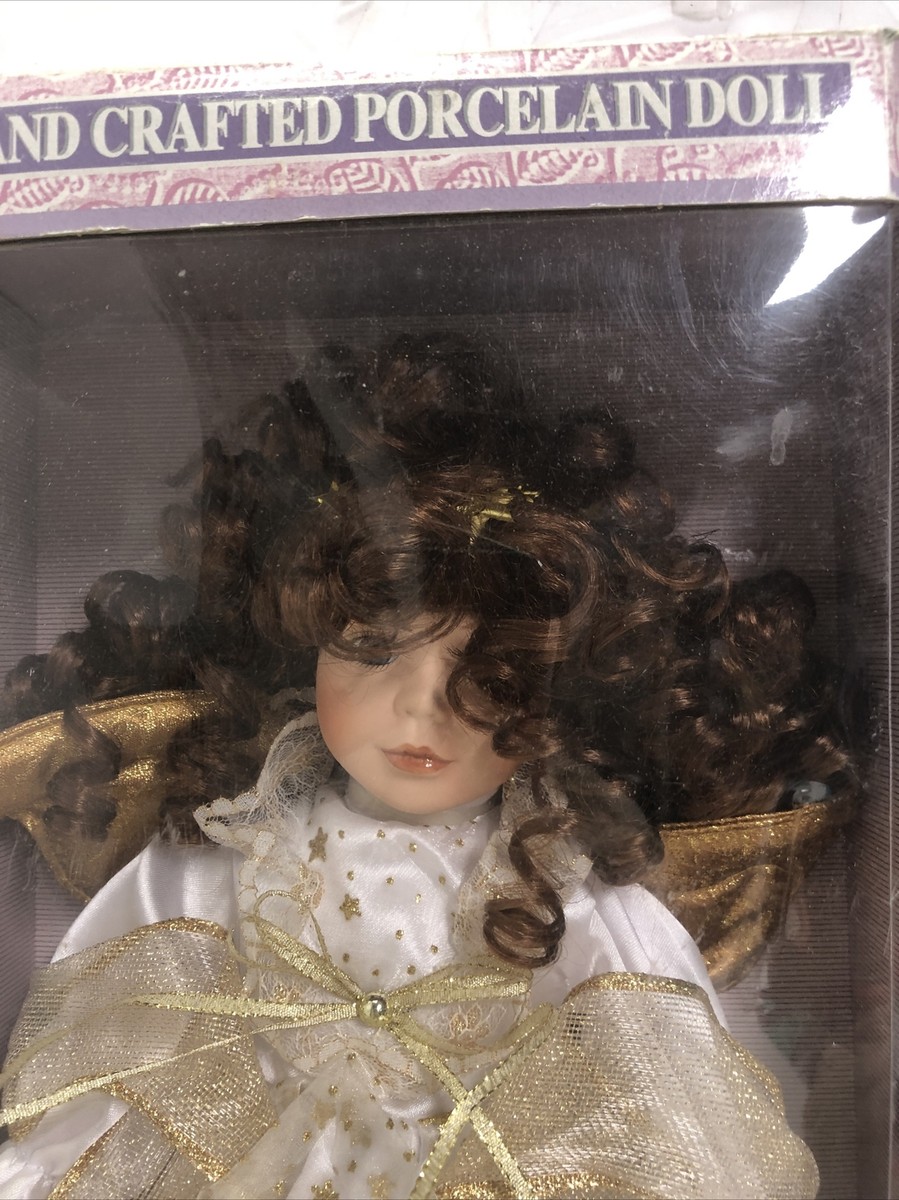 (希少)CASCO Porcelain Doll Limited Edition Collectible Memories Genuine Porcelain Doll Limited Edition Hand