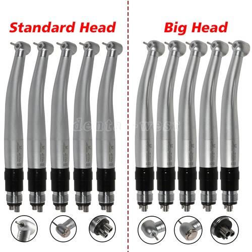 1-5 Dental High Speed Push Button Handpiece & 4-Hole Quick Coupling NSK Style - Picture 2 of 16