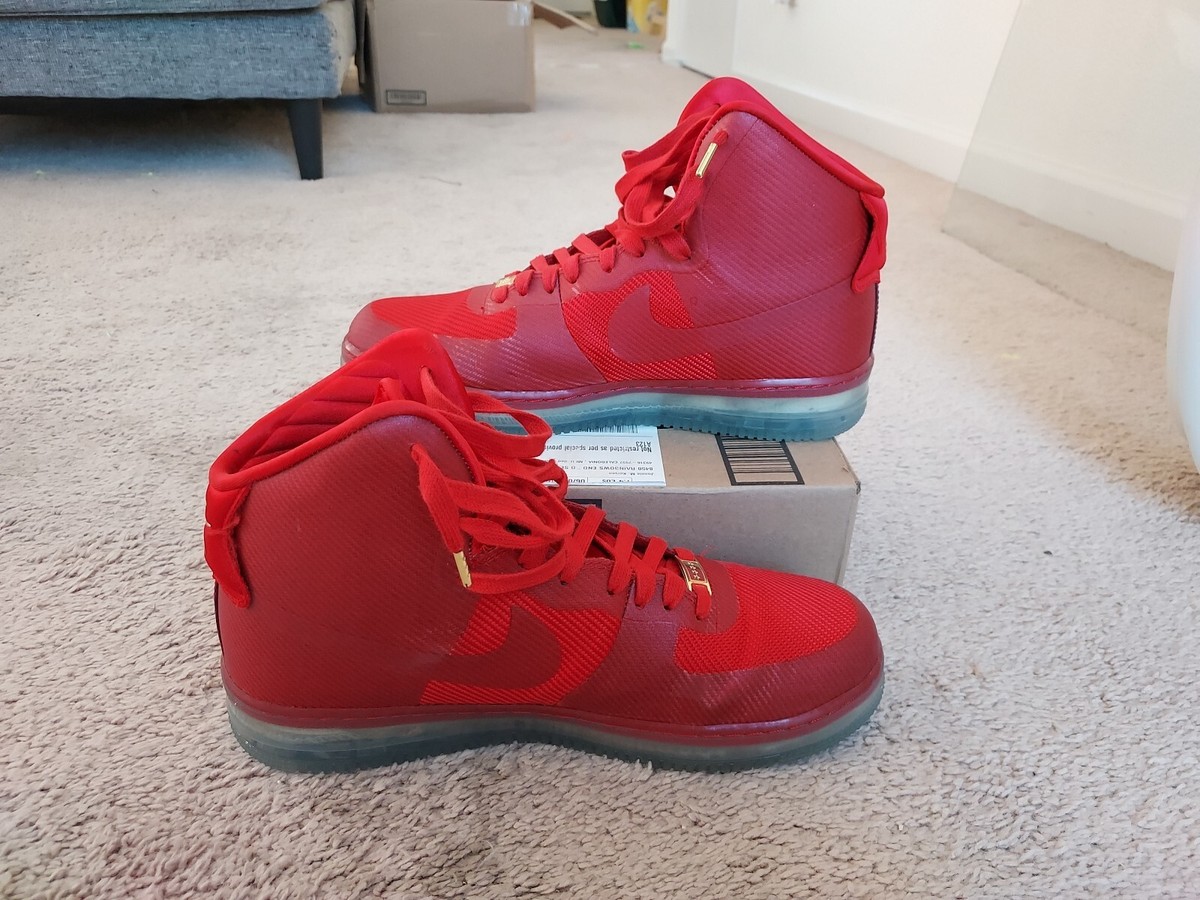 Nike Air Force High CMFT Lux Red Size US 11
