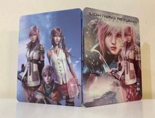Final Fantasy XIII LR Custom made Steelbook/MetalPak For PS3/PS4 No Game New
