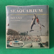 View-Master Seaquarium 1 Miami Florida 3 reel packet A966