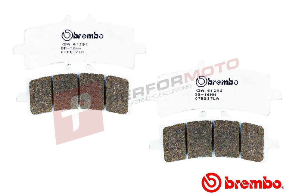 Brembo LA Full Front Set Road Brake Pads fits Kawasaki ZX10RR 2017> - Image 1 of 2