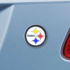 Fanmats 22602 Pittsburgh Steelers 3D Color Metal Emblem