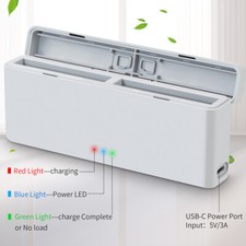 Two-way Batteries Charger Charging Manager Hub Storage Case Box for Insta360 X4