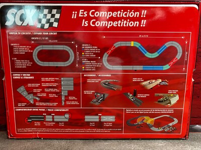 SCX 1/32 SCALE ANALOG GT RACING SET - NEW | eBay