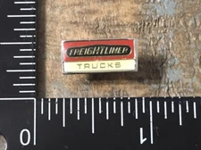 Vintage FREIGHTLINER TRUCKS Semi Truck Big Rig Trucking Logo Lapel Hat Pin Badge