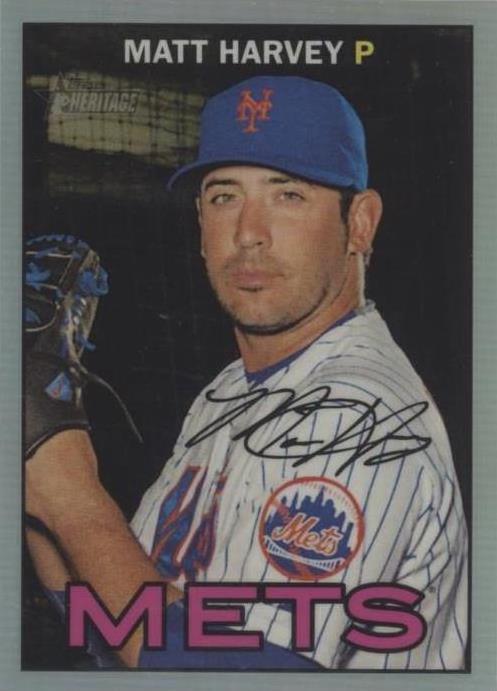 2016 Topps Heritage - Matt Harvey #THC-493 - 1 of 1