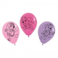 Luftballons Paw Patrol, Pink Und Lila 5 StüCk