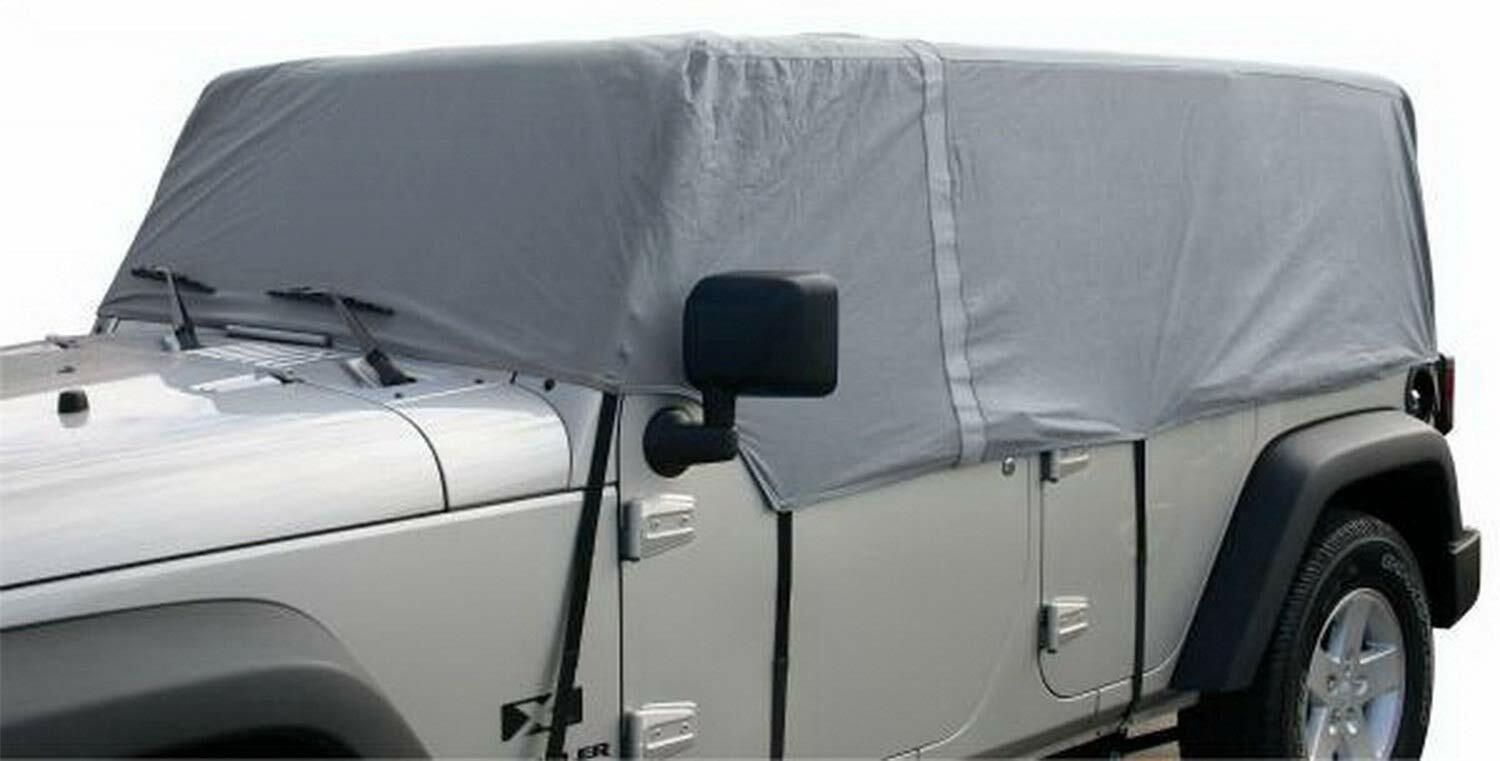 07-18 Jeep Wrangler Unlimited 4 door JK Breathable Waterproof Cab Cover Top  | eBay