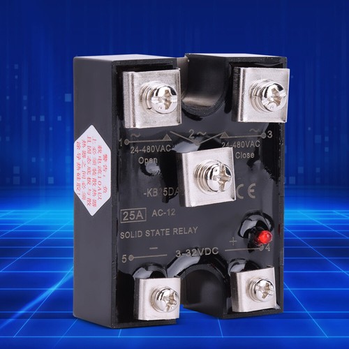 Solid State Relay 25A Single Phase 1NO1NC Solid State Relay DC Controlled AC - Picture 13 of 13