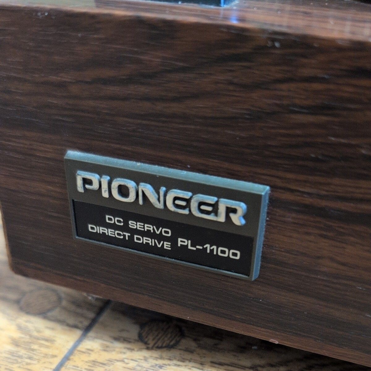 Pioneer PL-1100 Direct Drive Turntable Record Player